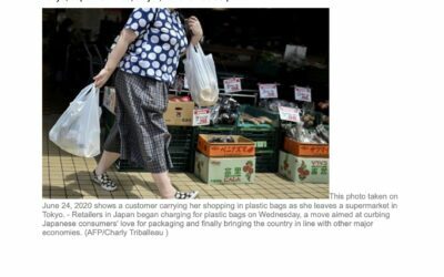 Japan begins charging for plastic bags