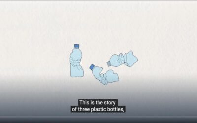 Il viaggio di una bottiglia di plastica